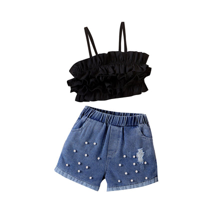 🤍 Baby Girl Summer Outfit – Cute & Breezy Style ☀️👶