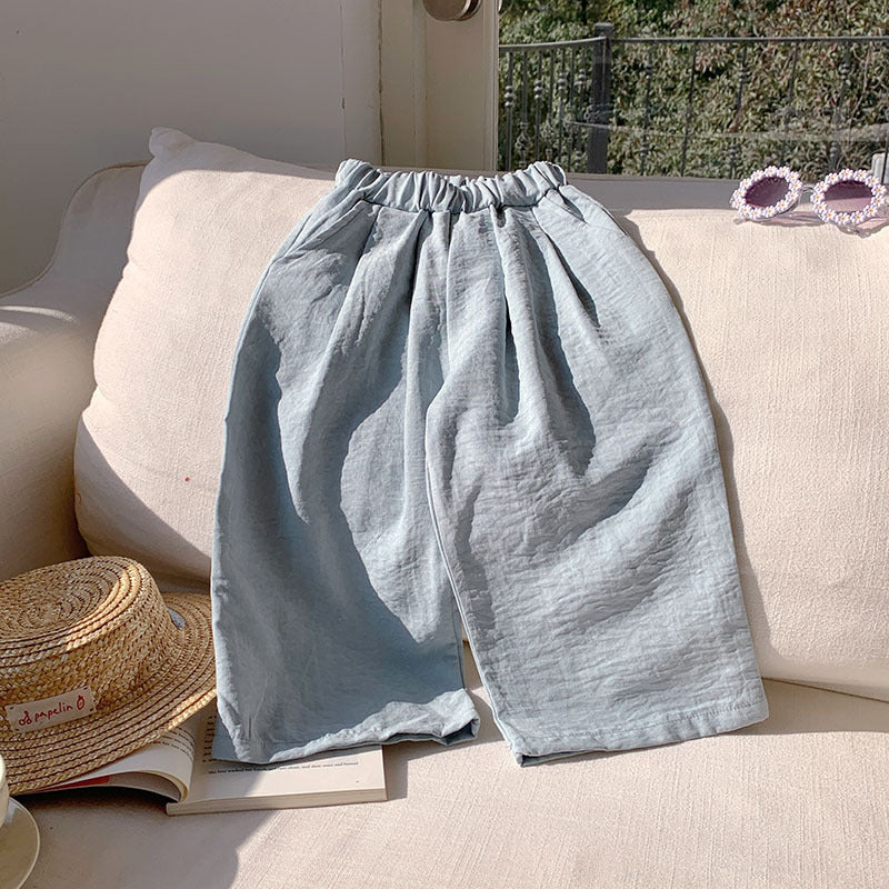 🌸 Kids Relaxed Summer Pants – Light & Breezy 👖✨
