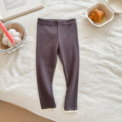 Kids Ribbed Leggings – Soft & Everyday Comfort 👶✨