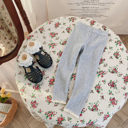 Kids Ribbed Leggings – Soft & Everyday Comfort 👶✨