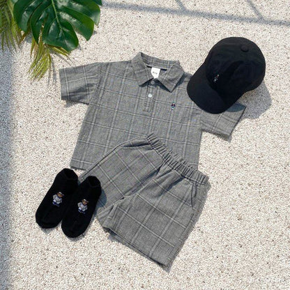 👕 Summer Baby Polo Set – Smart & Breathable Style 🌿👶