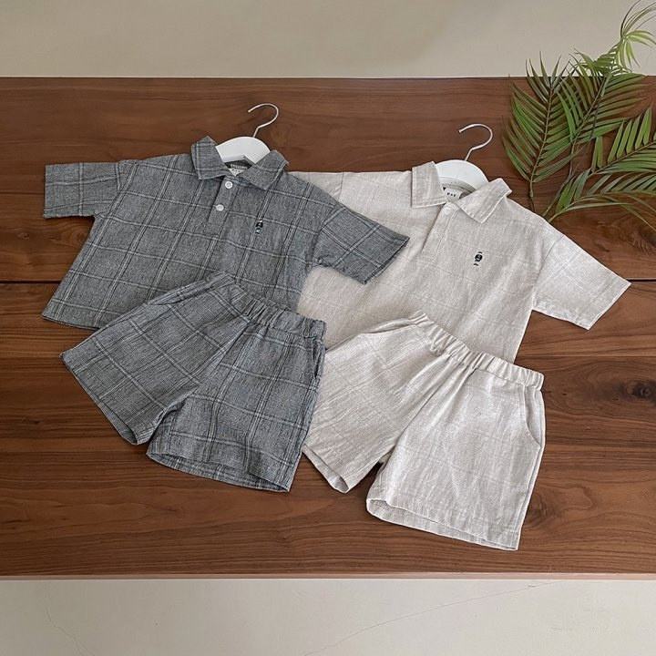 👕 Summer Baby Polo Set – Smart & Breathable Style 🌿👶