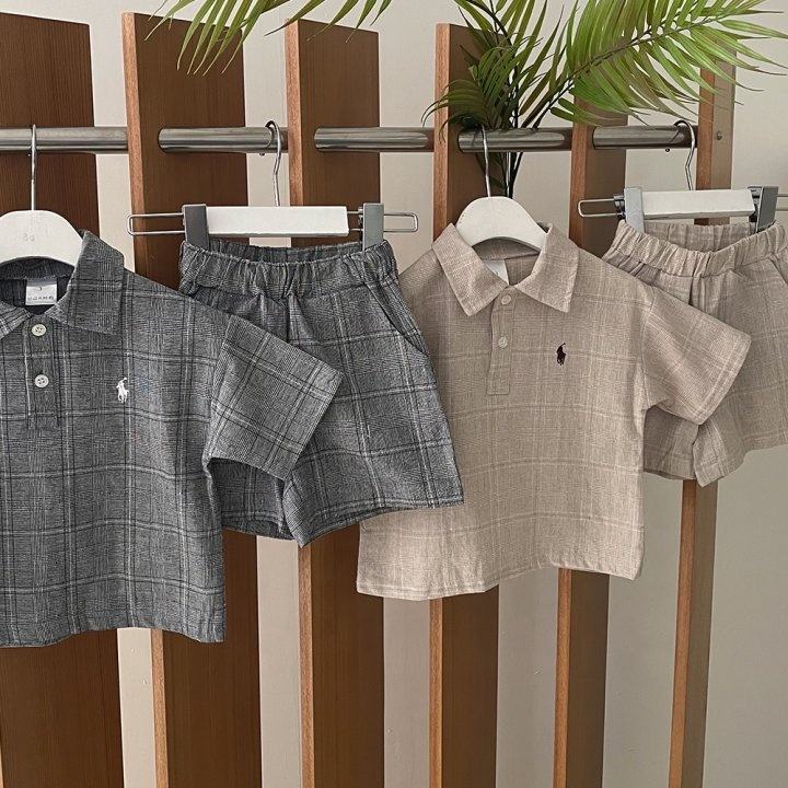 👕 Summer Baby Polo Set – Smart & Breathable Style 🌿👶