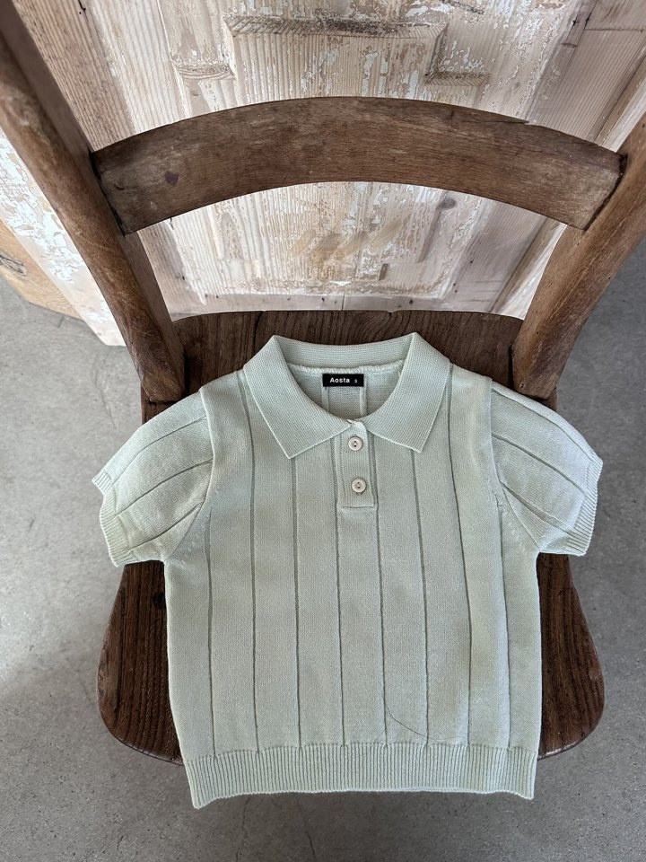 👕 Knitted Baby Polo Shirt – Soft & Stylish Everyday Wear 🌿👶