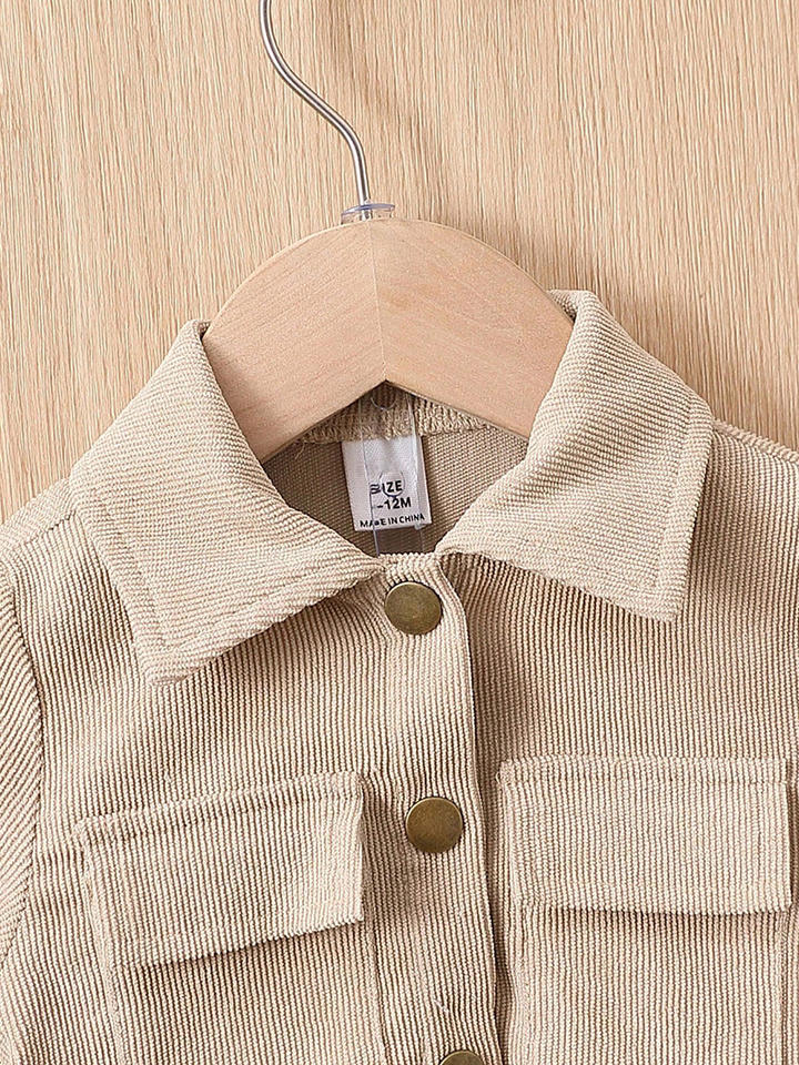 🧸 Baby Boy Classic Cord Set – Smart & Stylish 👶✨