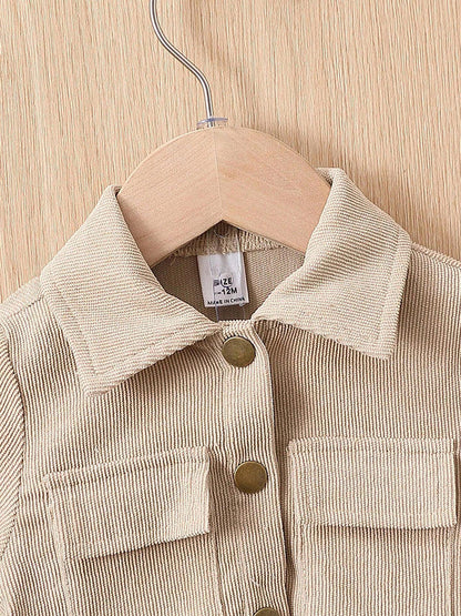 🧸 Baby Boy Classic Cord Set – Smart & Stylish 👶✨