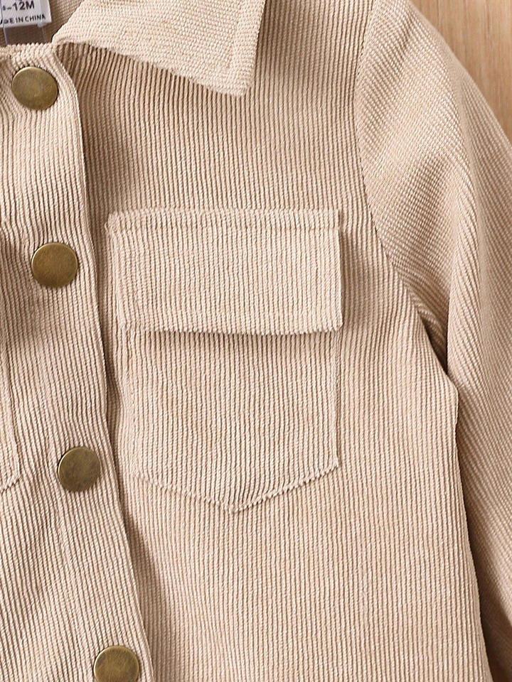 🧸 Baby Boy Classic Cord Set – Smart & Stylish 👶✨