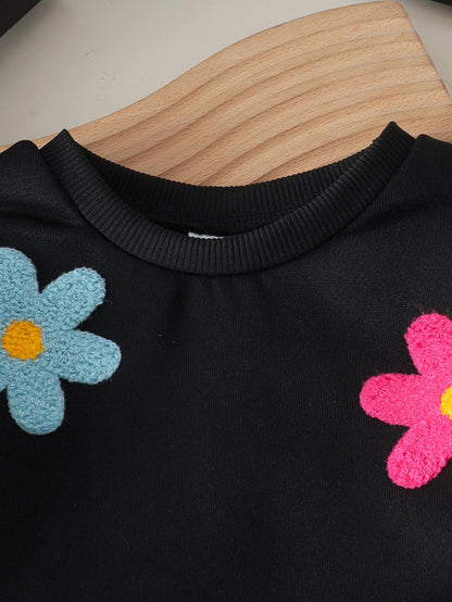 🌸 Baby Girl Floral Outfit Set – Cute & Stylish Everyday Look 👶✨