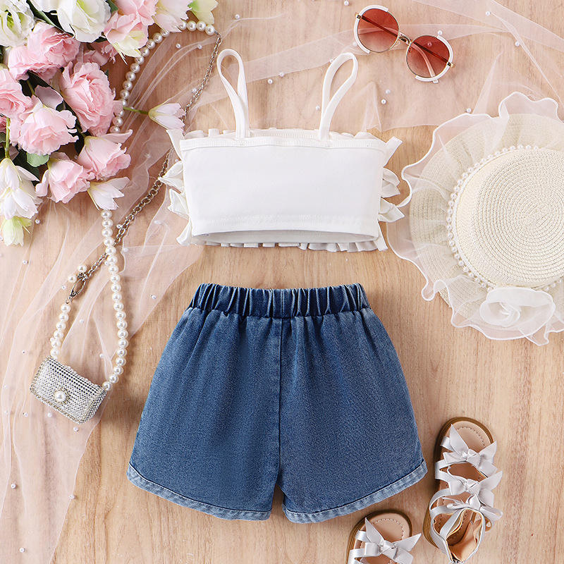 🤍 Baby Girl Summer Outfit – Cute & Breezy Style ☀️👶