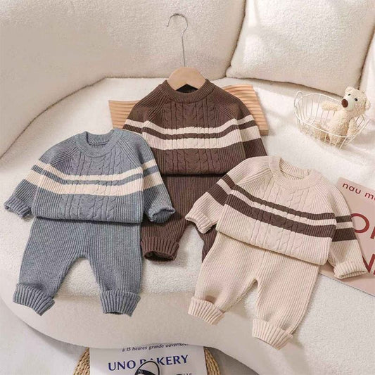 🧸 Baby Knit Set – Cozy & Warm 👶❄️