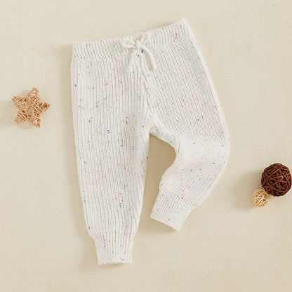 🧸 Kids Knit Jogger Pants – Cozy & Soft 👖✨