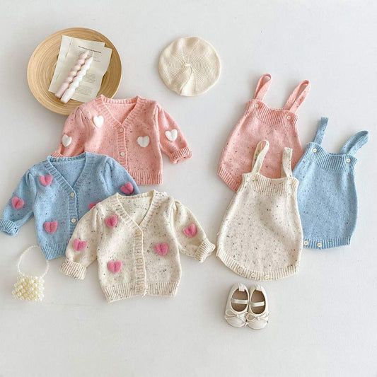💖 Baby Girl Knit Set Collection – Soft, Sweet & Cozy 👶✨
