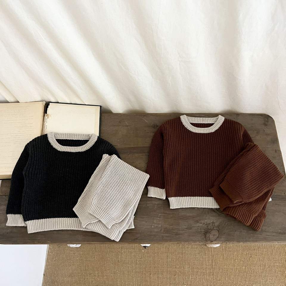 🧸 Baby Knit Winter Set – Cozy & Stylish ❄️👶