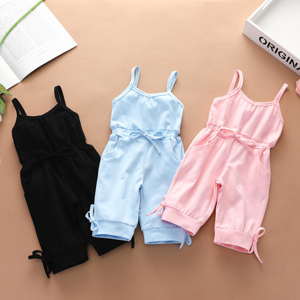 🌈 Baby Girl Casual Jumpsuit – Simple, Comfy & Stylish 👶✨