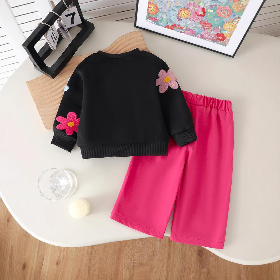 🌸 Baby Girl Floral Outfit Set – Cute & Stylish Everyday Look 👶✨