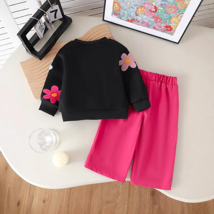 🌸 Baby Girl Floral Outfit Set – Cute & Stylish Everyday Look 👶✨