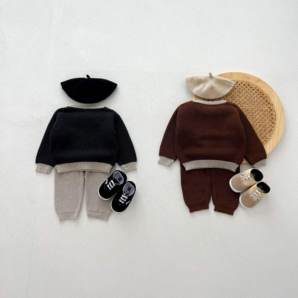 🧸 Baby Knit Winter Set – Cozy & Stylish ❄️👶