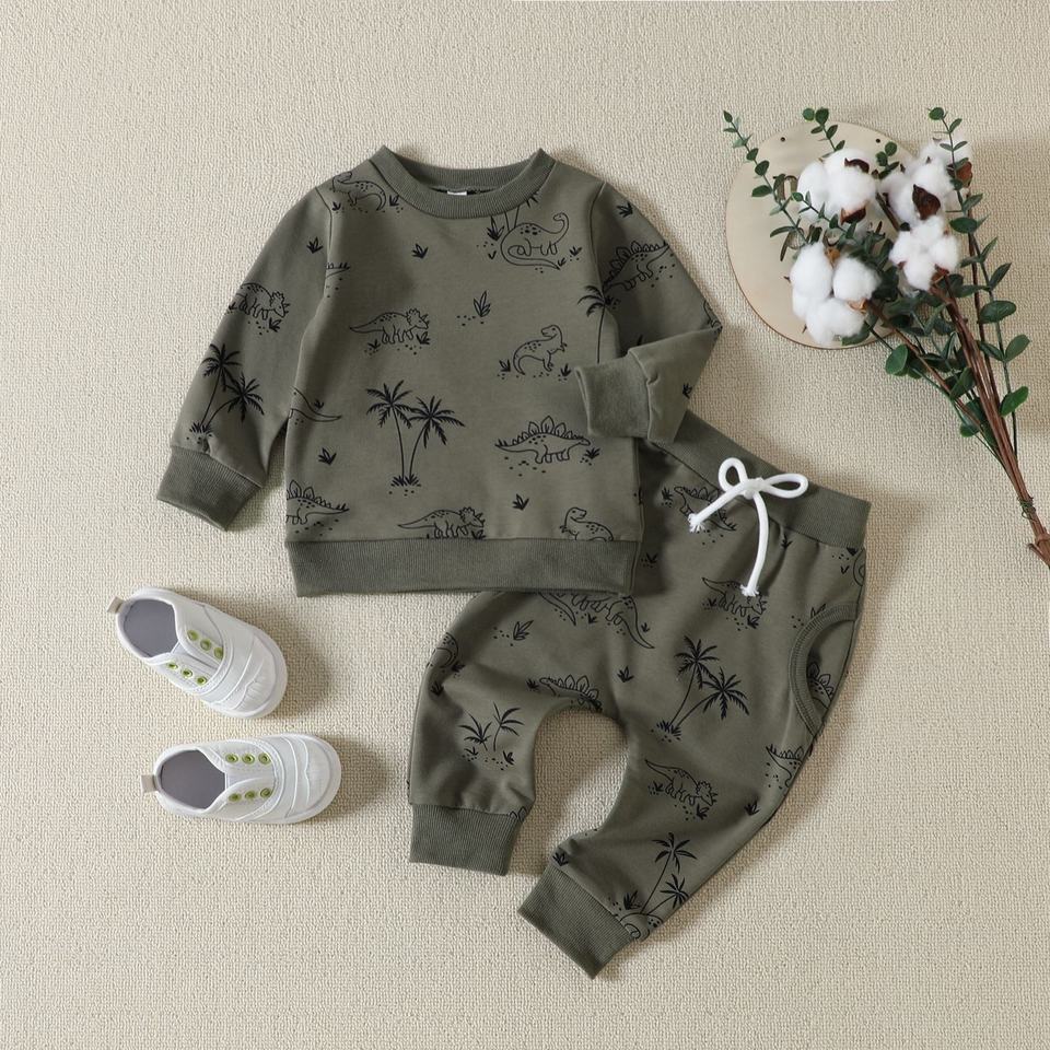 🦖 Baby Dino Comfort Set – Fun & Cozy 👶✨