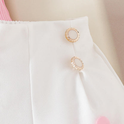 🌸 Baby Girl Summer Set – Fresh & Elegant 💕👶