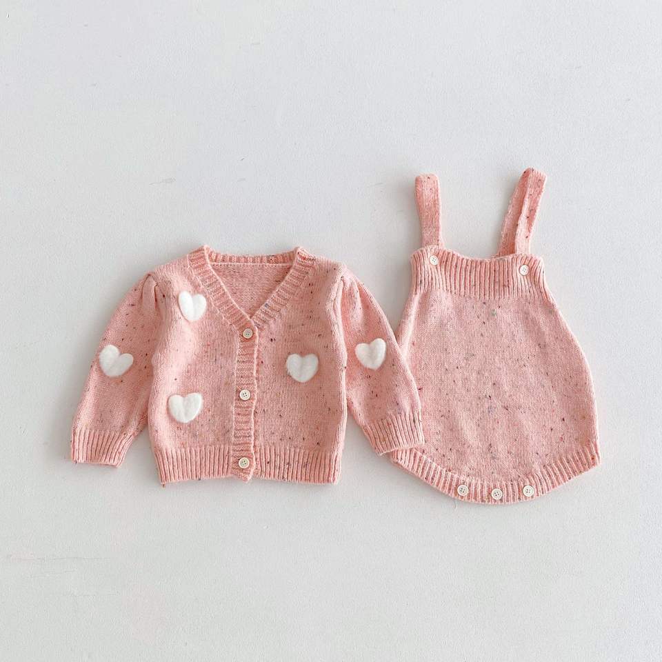 💖 Baby Girl Knit Set Collection – Soft, Sweet & Cozy 👶✨
