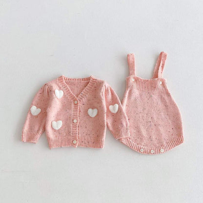 💖 Baby Girl Knit Set Collection – Soft, Sweet & Cozy 👶✨