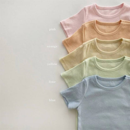 🌿 Baby Ribbed Essential Set – Soft & Everyday 👶✨