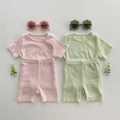 🌿 Baby Ribbed Essential Set – Soft & Everyday 👶✨