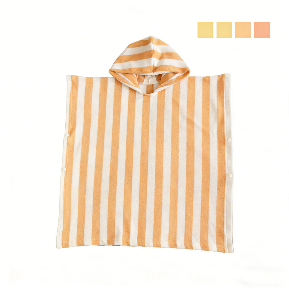 🏖️ Kids Hooded Towel Poncho – Fun & Practical 🧸✨