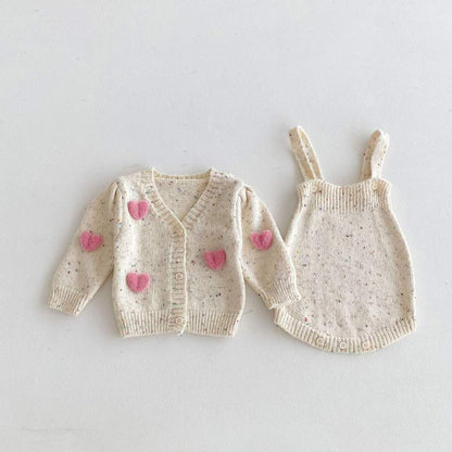 💖 Baby Girl Knit Set Collection – Soft, Sweet & Cozy 👶✨