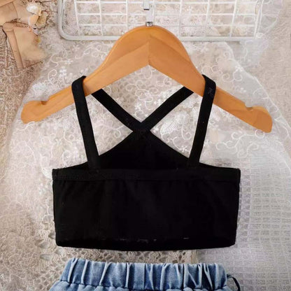 🖤 Baby Girl Denim Set – Cool & Trendy 👶✨