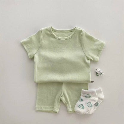 🌿 Baby Ribbed Essential Set – Soft & Everyday 👶✨