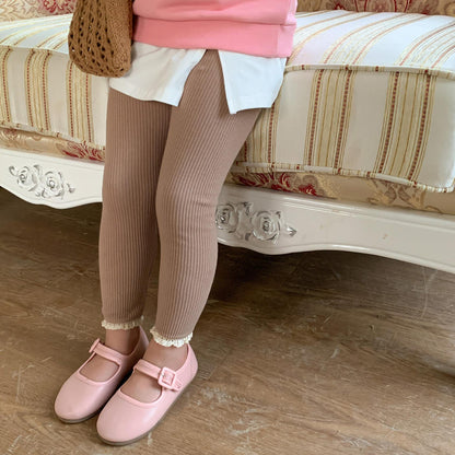 Kids Ribbed Leggings – Soft & Everyday Comfort 👶✨