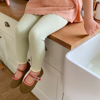 Kids Ribbed Leggings – Soft & Everyday Comfort 👶✨